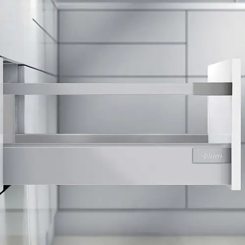 Выдвижной ящик BLUM TANDEMBOX antaro, L-550 мм, высокий D (1 рейлинг), серый — купить оптом и в розницу в интернет магазине GTV-Meridian.